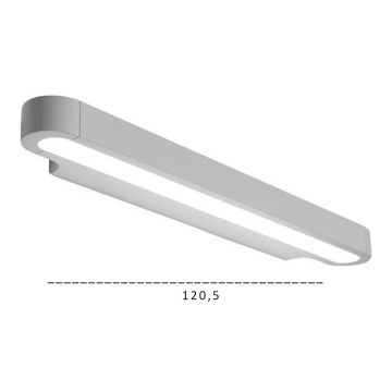 Artemide AR 1917010A - LED Επιτοίχιο φωτιστικό TALO 120 1xLED/51W/230V