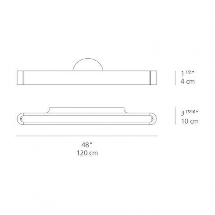 Artemide AR 1917020A - Επιτοίχιο φωτιστικό LED TALO 120 LED/51W/230V