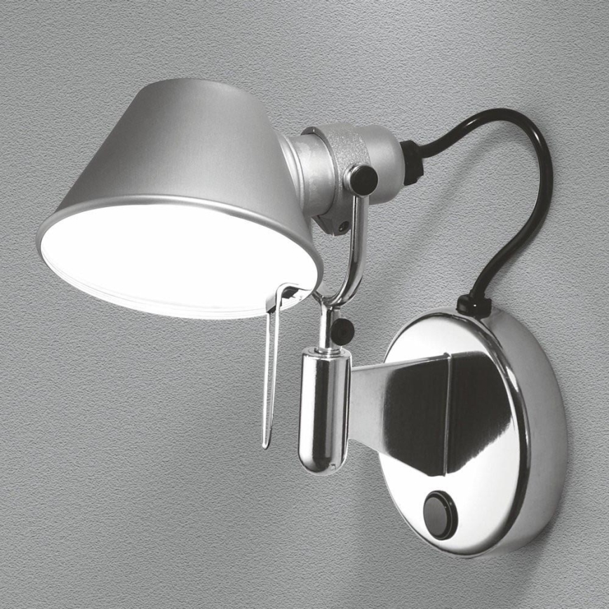 Artemide AR A029250 - Φωτιστικό τοίχου TOLOMEO FARETTO 1xE27/70W/230V