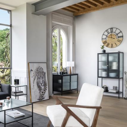 Atmosphera - Eπιτραπέζιο φωτιστικό AINA 1xE27/25W/230V πεύκο