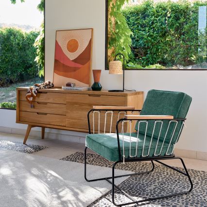 Atmosphera - Eπιτραπέζιο φωτιστικό ALI 1xE27/25W/230V μπαμπού