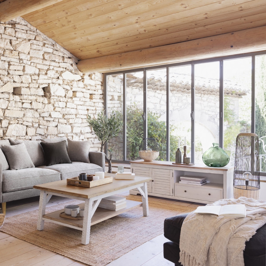 Atmosphera - Eπιτραπέζιο φωτιστικό ANEA 1xE27/40W/230V rattan