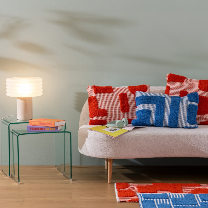 Atmosphera - Eπιτραπέζιο φωτιστικό ASTI 1xE27/60W/230V μπεζ