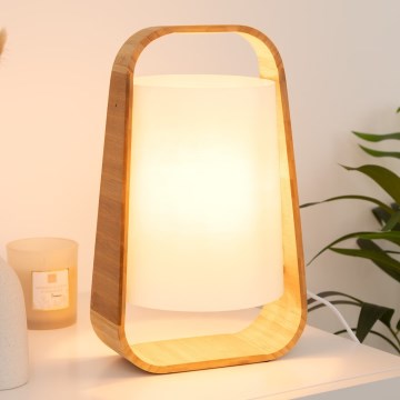 Atmosphera - Eπιτραπέζιο φωτιστικό REX 1xE14/40W/230V μπαμπού