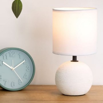 Atmosphera - Eπιτραπέζιο φωτιστικό TIMÉO 1xE14/60W/230V λευκό