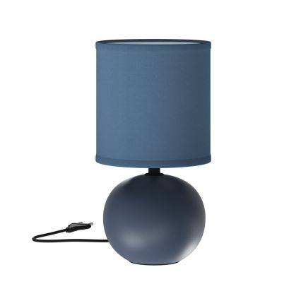 Atmosphera - Eπιτραπέζιο φωτιστικό TIMÉO 1xE14/60W/230V σκούρο μπλε