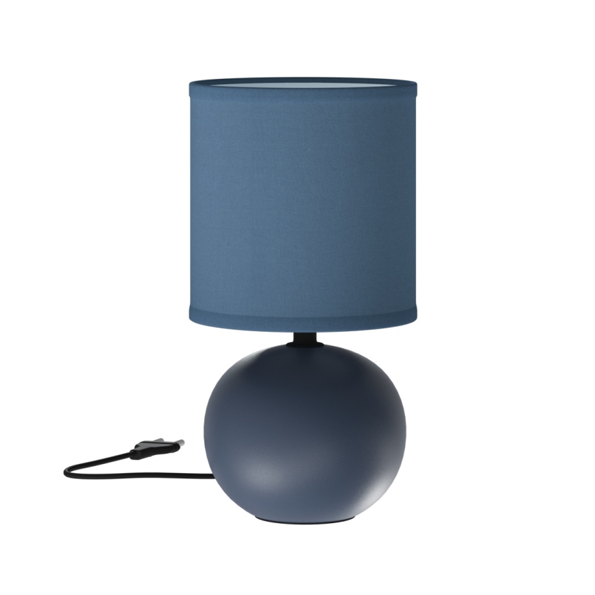 Atmosphera - Eπιτραπέζιο φωτιστικό TIMÉO 1xE14/60W/230V σκούρο μπλε