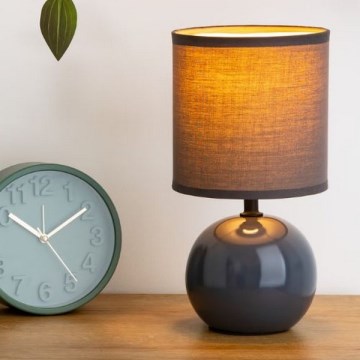 Atmosphera - Eπιτραπέζιο φωτιστικό TIMÉO 1xE14/60W/230V μπλε/μωβ