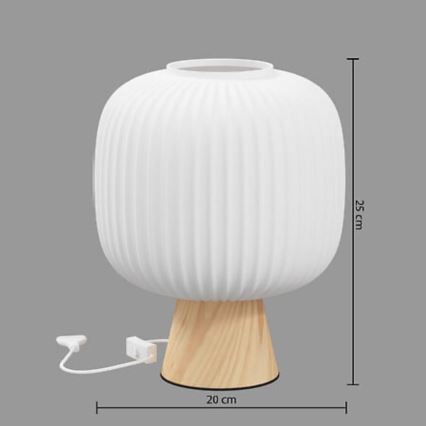 Atmosphera - Eπιτραπέζιο φωτιστικό TRAVIS 1xE27/25W/230V