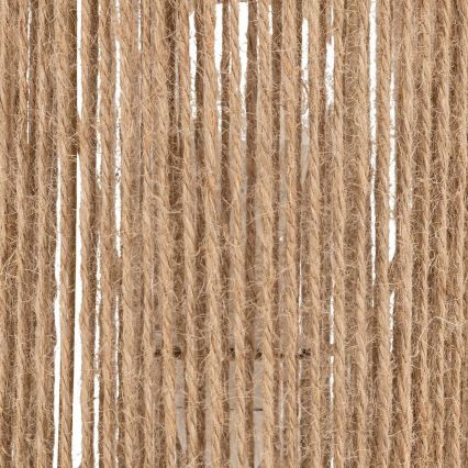 Atmosphera - Eπιτραπέζιο φωτιστικό KOBY 1xE14/40W/230V hemp/μαύρο