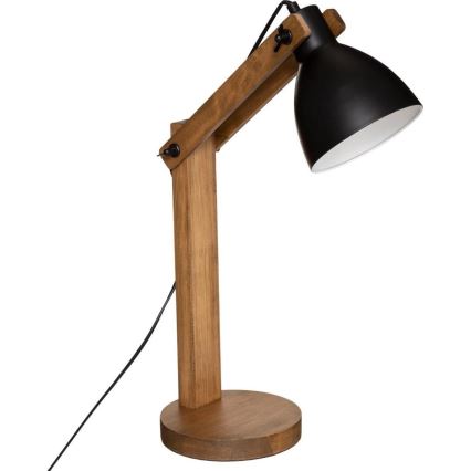 Atmosphera - Eπιτραπέζιο φωτιστικό KUBA 1xE14/25W/230V πεύκο