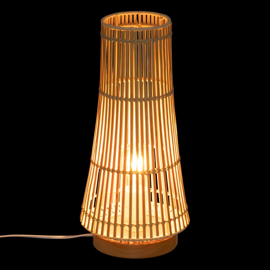 Atmosphera - Eπιτραπέζιο φωτιστικό MAHE 1xE27/25W/230V μπαμπού