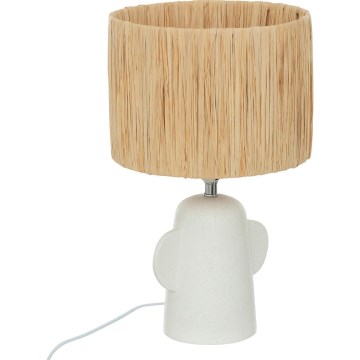 Atmosphera - Eπιτραπέζιο φωτιστικό RAIA 1xE27/40W/230V ίνες raffia