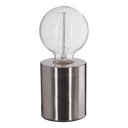 Atmosphera - Eπιτραπέζιο φωτιστικό SABA 1xE27/40W/230V ασημί
