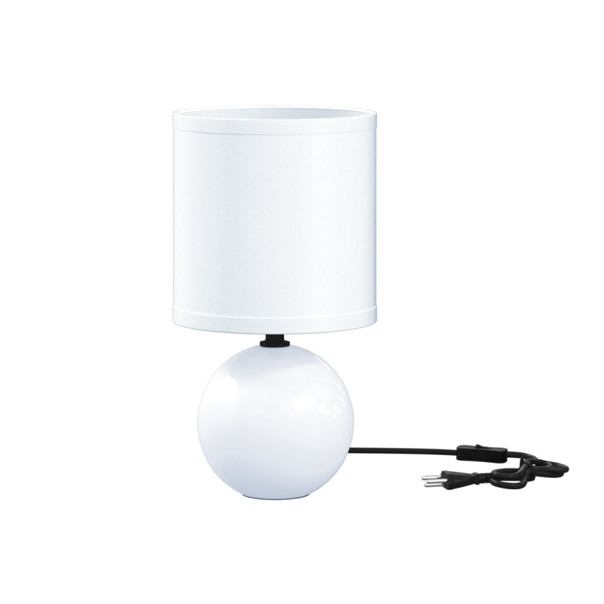 Atmosphera - Eπιτραπέζιο φωτιστικό TIMÉO 1xE14/60W/230V shiny λευκό