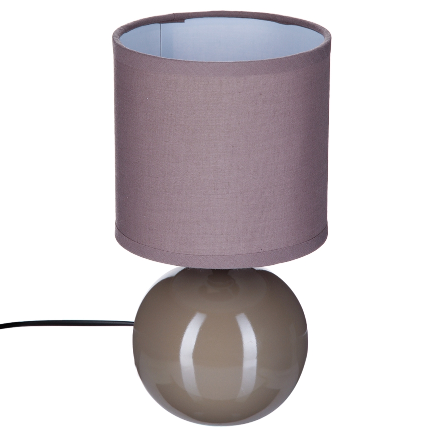 Atmosphera - Eπιτραπέζιο φωτιστικό TIMÉO 1xE14/60W/230V taupe