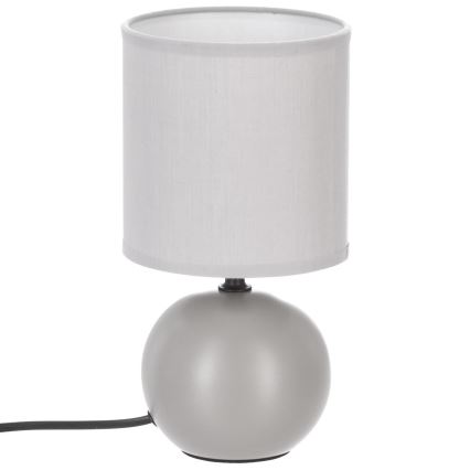 Atmosphera - Eπιτραπέζιο φωτιστικό TIMÉO 1xE14/60W/230V γκρι