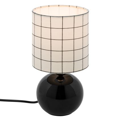 Atmosphera - Eπιτραπέζιο φωτιστικό TIMÉO 1xE14/60W/230V μαύρο/λευκό