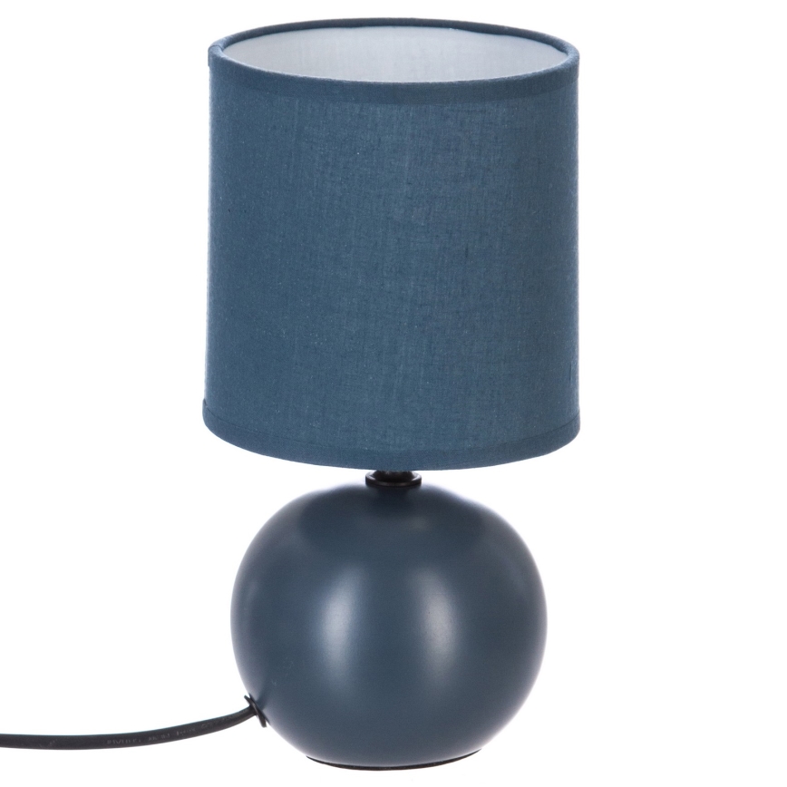 Atmosphera - Eπιτραπέζιο φωτιστικό TIMÉO 1xE14/60W/230V σκούρο μπλε