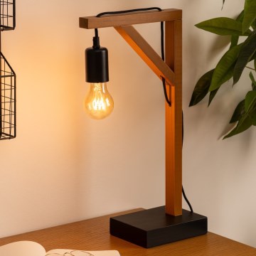 Atmosphera - Eπιτραπέζιο φωτιστικό WILD 1xE27/25W/230V πεύκο