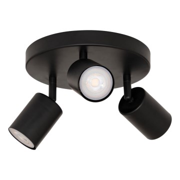 Atmosphera - Φωτιστικό σποτ VICO 3xGU10/25W/230V μαύρο