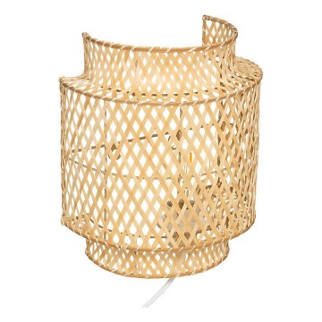 Atmosphera - Φωτιστικό τοίχου LIBY 1xE27/40W/230V μπαμπού