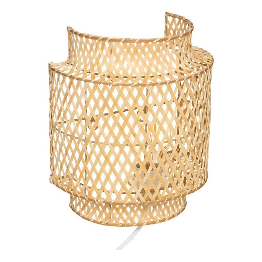 Atmosphera - Φωτιστικό τοίχου LIBY 1xE27/40W/230V μπαμπού