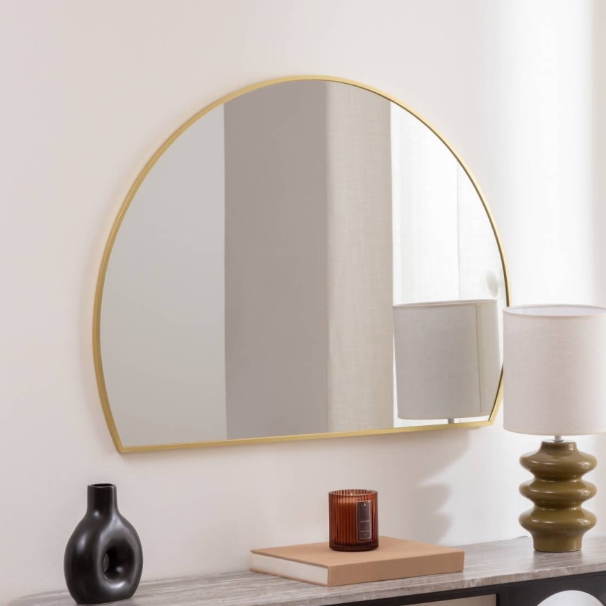 Atmosphera - Καθρέφτης τοίχου ALICE 65 x 90 εκ., χρυσός