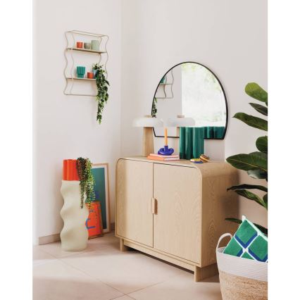 Atmosphera - Καθρέφτης τοίχου ALICE 65x90 cm μαύρος