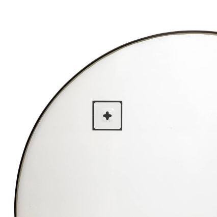 Atmosphera - Καθρέφτης τοίχου ALICE 65x90 cm μαύρος