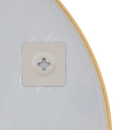 Atmosphera - Καθρέφτης τοίχου ALICE διάμετρος 70 cm χρυσό