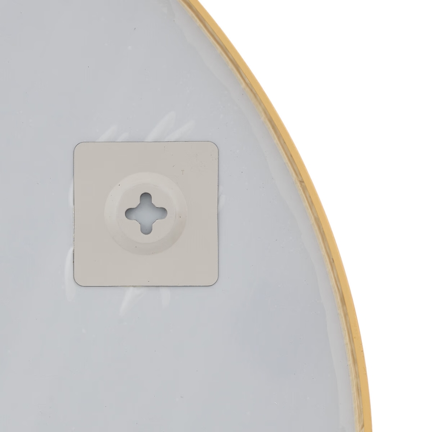 Atmosphera - Καθρέφτης τοίχου ALICE διάμετρος 70 cm χρυσό