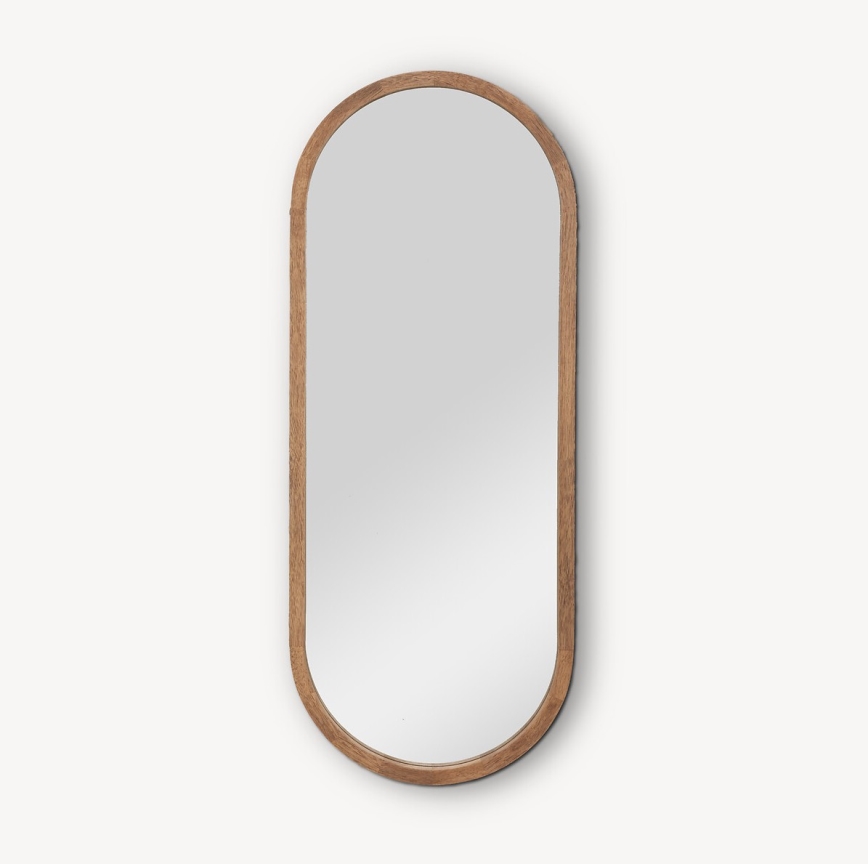 Atmosphera - Καθρέφτης τοίχου GIANNI 90x35 cm Καουτσουκόδεντρο