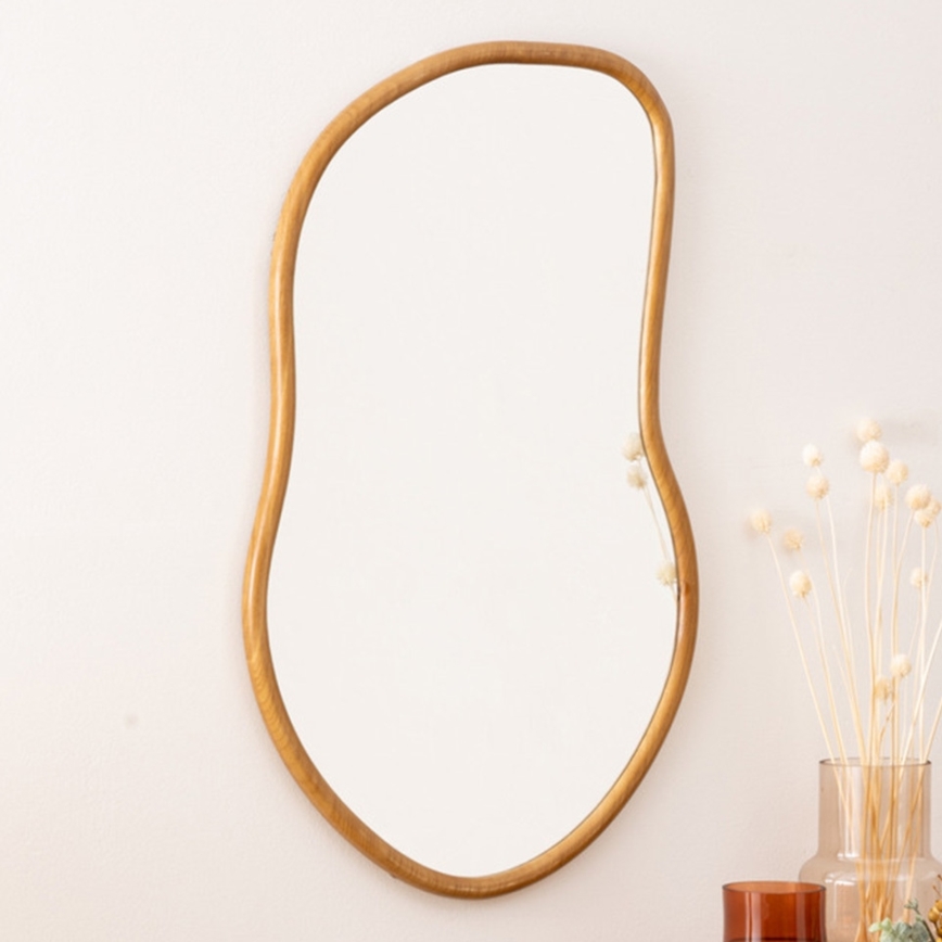 Atmosphera - Καθρέφτης τοίχου LIVIA 75x45 cm paulownia