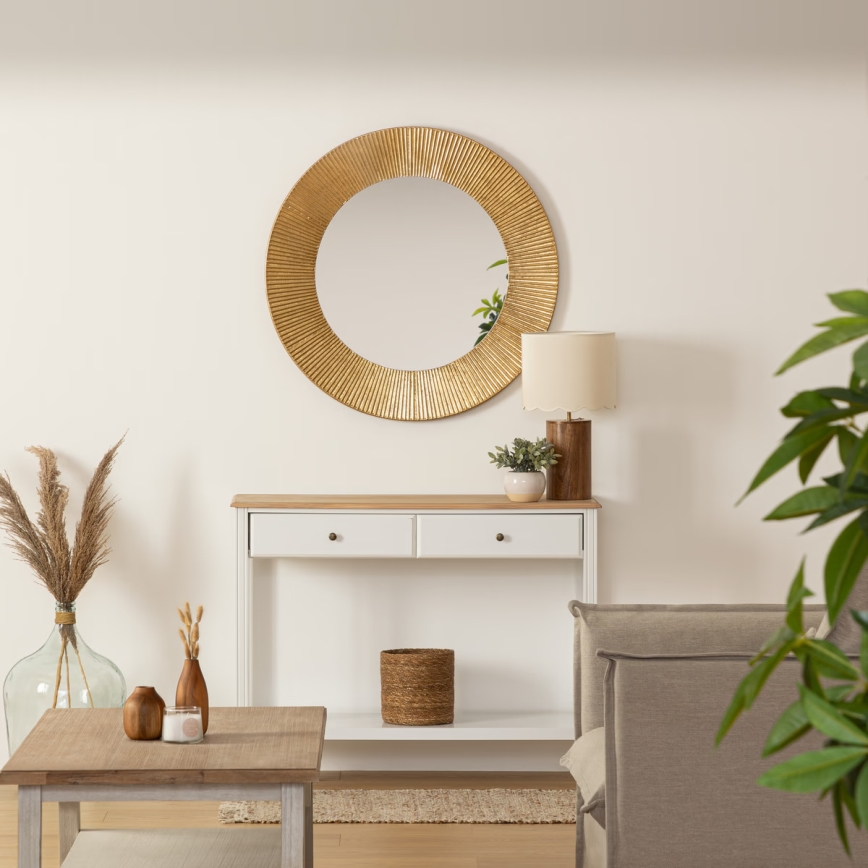 Atmosphera - Καθρέφτης τοίχου MILDA διάμετρος 90 cm