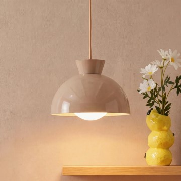 Atmosphera - Κρεμαστό φωτιστικό σε καλώδιο LITO 1xG9/4W/230V μπεζ