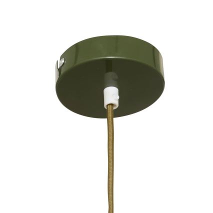 Atmosphera - Κρεμαστό φωτιστικό με καλώδιο LITO 1xG9/4W/230V χακί