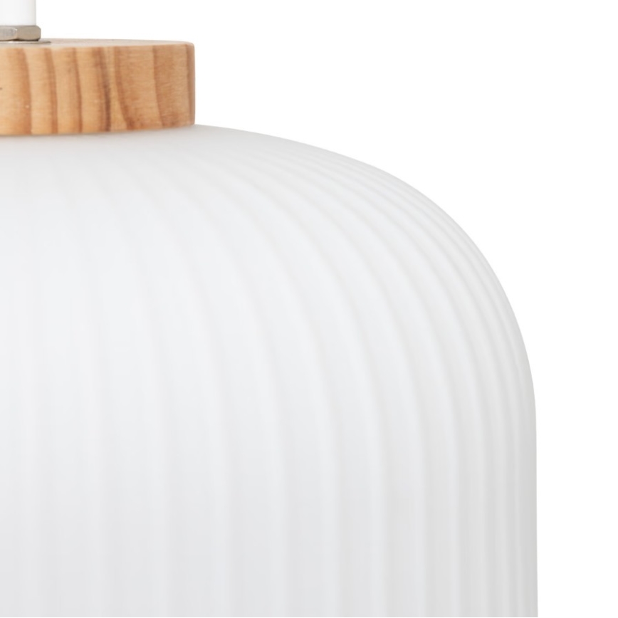 Atmosphera - Κρεμαστό φωτιστικό με καλώδιο TRAVIS 1xE27/25W/230V, από πεύκο