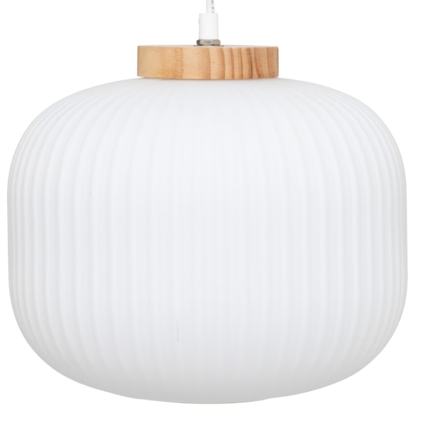 Atmosphera - Κρεμαστό φωτιστικό με καλώδιο TRAVIS 1xE27/25W/230V, από πεύκο