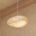Atmosphera - Κρεμαστό φωτιστικό οροφής BEDDY 1xE27/40W/230V μπαμπού