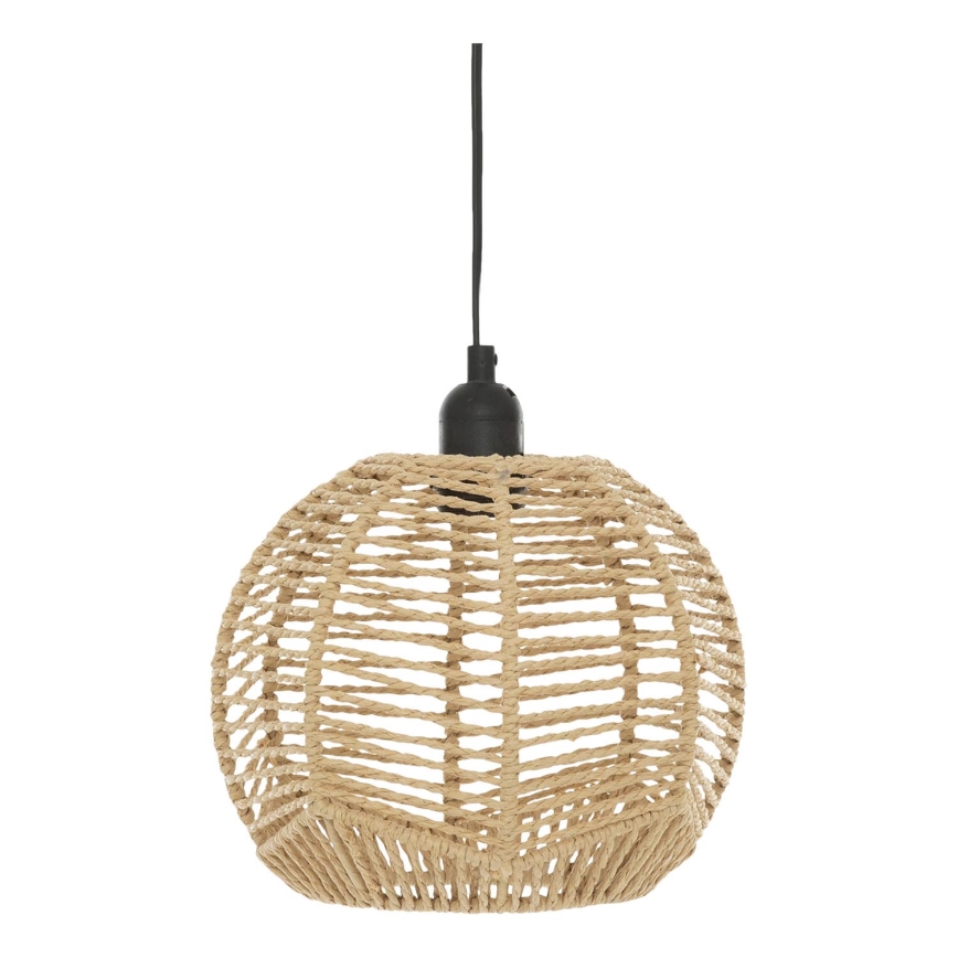 Atmosphera - Κρεμαστό φωτιστικό οροφής CAREN 1xE27/40W/230V γιούτα