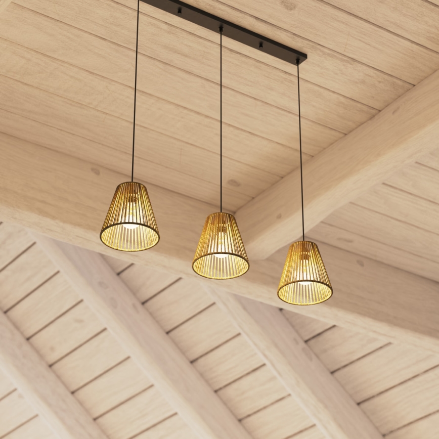 Atmosphera - Κρεμαστό φωτιστικό οροφής GIADA 3xE27/40W/230V