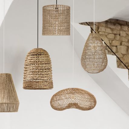 Atmosphera - Κρεμαστό φωτιστικό οροφής JENY 1xE27/40W/230V rattan