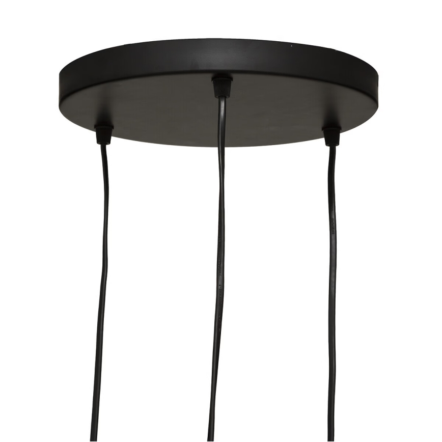 Atmosphera - Κρεμαστό φωτιστικό οροφής JILY 3xE27/40W/230V γιούτα