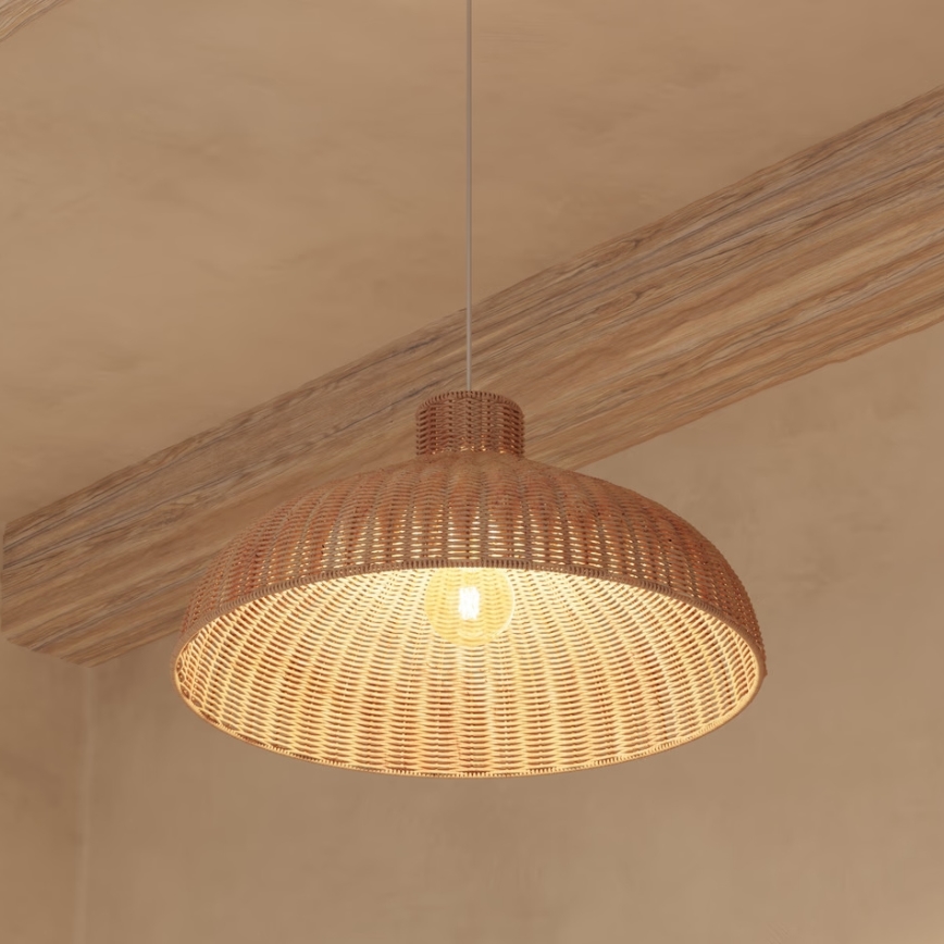 Atmosphera - Κρεμαστό φωτιστικό οροφής ORI 1xE27/40W/230V rattan