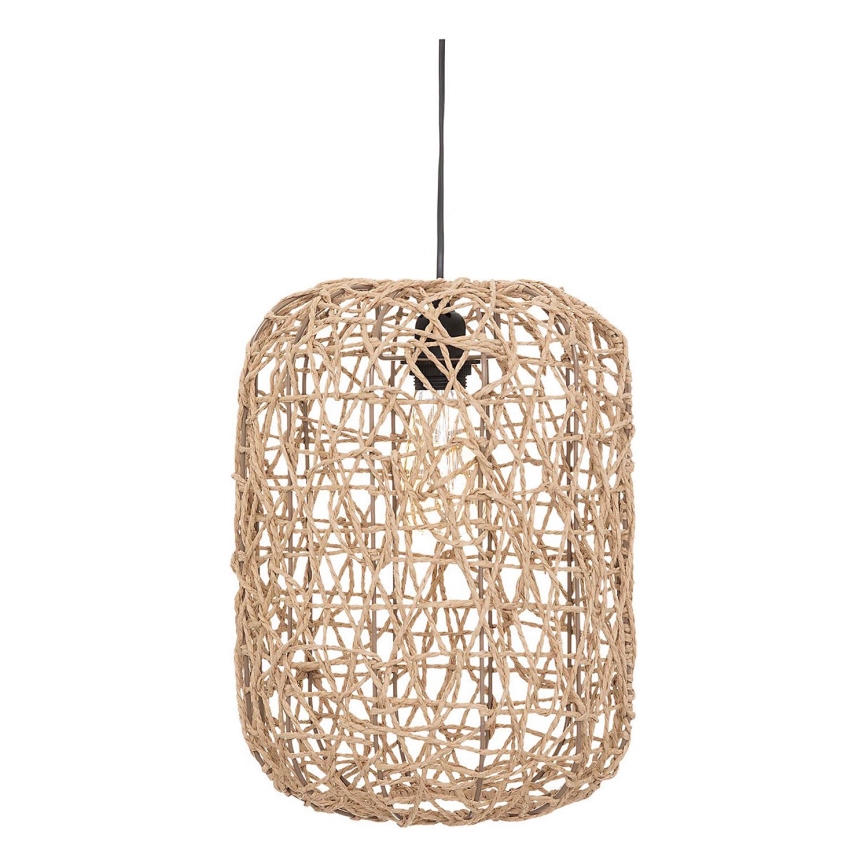 Atmosphera - Κρεμαστό φωτιστικό οροφής RAAHE 1xE27/40W/230V γιούτα