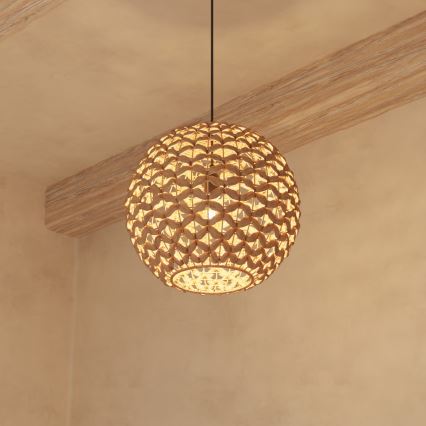 Atmosphera - Κρεμαστό φωτιστικό οροφής SAND 1xE27/40W/230V water hyacinth