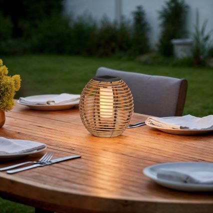 Atmosphera - LED ηλιακή λάμπα CUBA LED/1,2V 800 mAh IP44