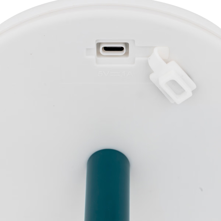 Atmosphera - LED RGBW Επαναφορτιζόμενο Εξωτερικού χώρου Επιτραπέζιο φωτιστικό ZACK LED/3,7V 1200 mAh IP44 τιρκουάζ