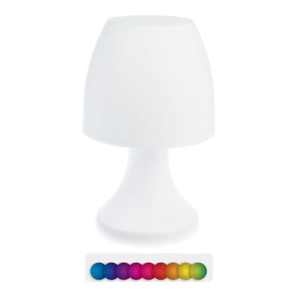 Atmosphera - LED RGB Επιτραπέζια λάμπα εξωτερικού χώρου DOKK LED/3xAAA 19,5 cm IP44